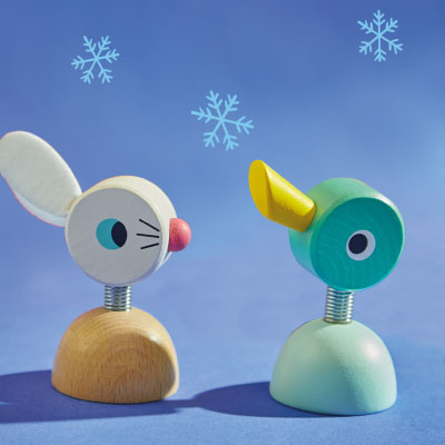 Jouets en bois et jeux d'imitation pour les jeunes enfants