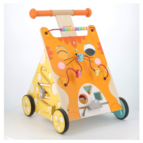 Chariot de marche multi activités Janod - la fée du jouet