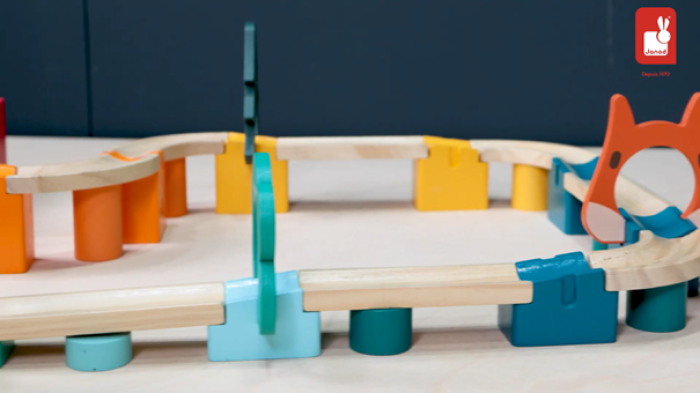 Il mio primo Circuito e Costruzioni in Legno per bambini 2-3-4-5