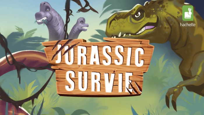 Jurassic Survie - Jeu de Société Enfant - Jeu Educatif Collaboratif - Janod