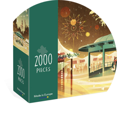 Puzzle adulte - Puzzle 2000 pièces adulte enfant 8 ans paysage JANOD