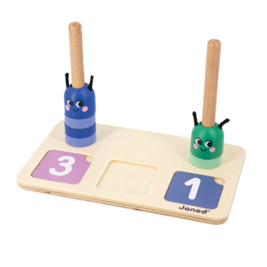 Jeu éducatif En Bois Chiffres Et Couleurs – Correspondance Glace Et Bâtonnets – Apprentissage 3 Ans Et Plus – 40 Pièces