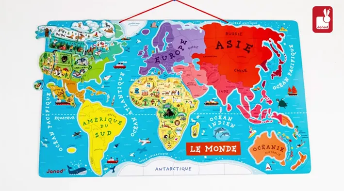 janod carte monde