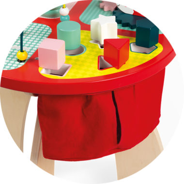 baby forest activity table