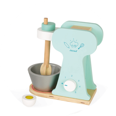 Robot cuisine enfant - Set du petit pâtissier bois pour enfant Janod