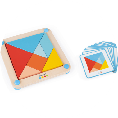 Le Tangram - Un jeu extra pour les enfants à la maison ! - Picadelo