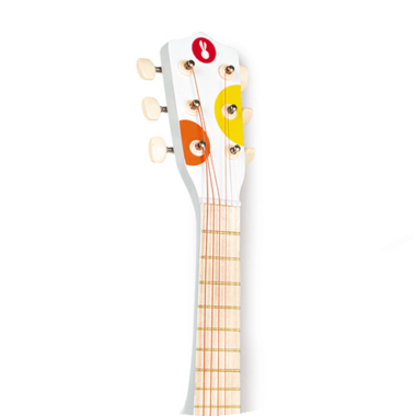 Guitare Janod - Guitare jouet musical en bois pour enfant dès 3 ans