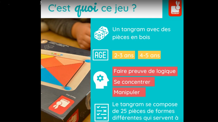 Le Tangram - Un jeu extra pour les enfants à la maison ! - Picadelo